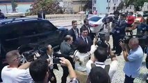 Sergio Moro chega ao Palácio Anchieta, no Centro de Vitória