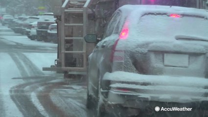 'Make sure to give them plenty of room:' Snow plows out across Colorado