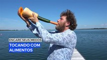 Encare seus medos: Fazendo música com frutas e legumes