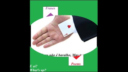 Deus não é baralho, mas tem uma carta na manga! [Frases e Poemas]