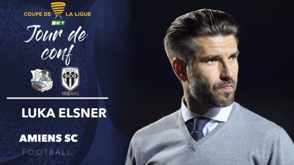 Conférence de presse d'avant Match ASC-Angers SCO, Luka Elsner