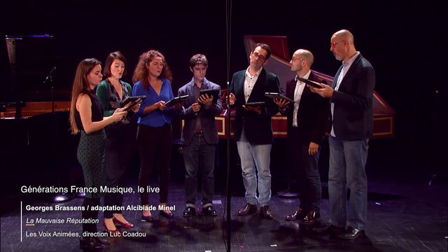 Georges Brassens : La Mauvaise Réputation (Les Voix Animées, dir. Luc Coadou)