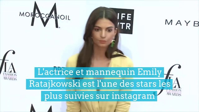 Emily Ratajkowski enflamme instagram