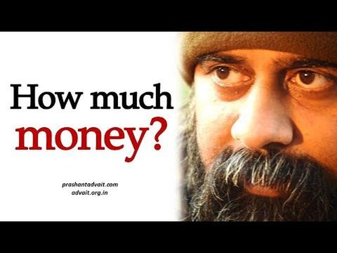Acharya Prashant on Sri Ramakrishna: How much money does one really need?