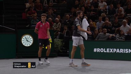Rolex Paris Masters - Simon abandonne