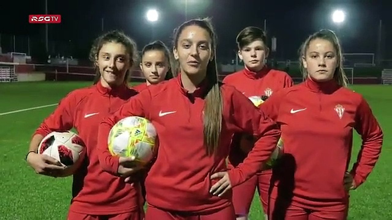 Las futbolistas del Sporting de Gijón responden a José María García