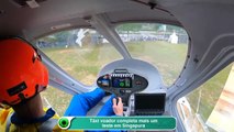 Táxi voador completa mais um teste em Singapura