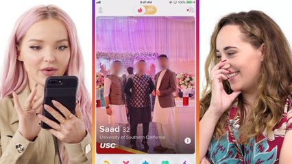 Dove Cameron Hijacks a Stranger's Phone