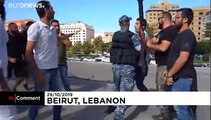 Mindestens 6 Verletzte: Angriff auf Protestlager in Beirut