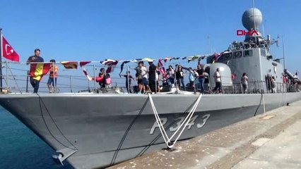 Aydın 'tcg volkan' hücumbotu, didim'de ziyarete açıldı
