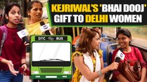 Delhi Government announces Free DTC Bus rides for women, Watch what they think of it