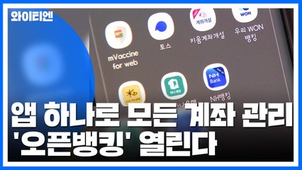 앱 하나로 모든 계좌 관리...'오픈뱅킹' 열린다 / YTN