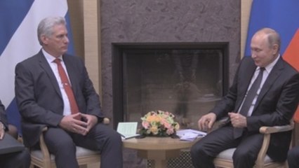 Video herunterladen: Putin acepta visitar Cuba y Díaz-Canel confirma viaje a Moscú en 2020