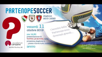 FESTA INIZIO ANNO 2019-20 PARTENOPE SOCCER