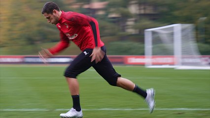 Ritmo e intensità a Milanello