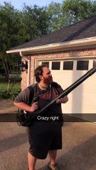 Leaf Blower Levitates Basketball