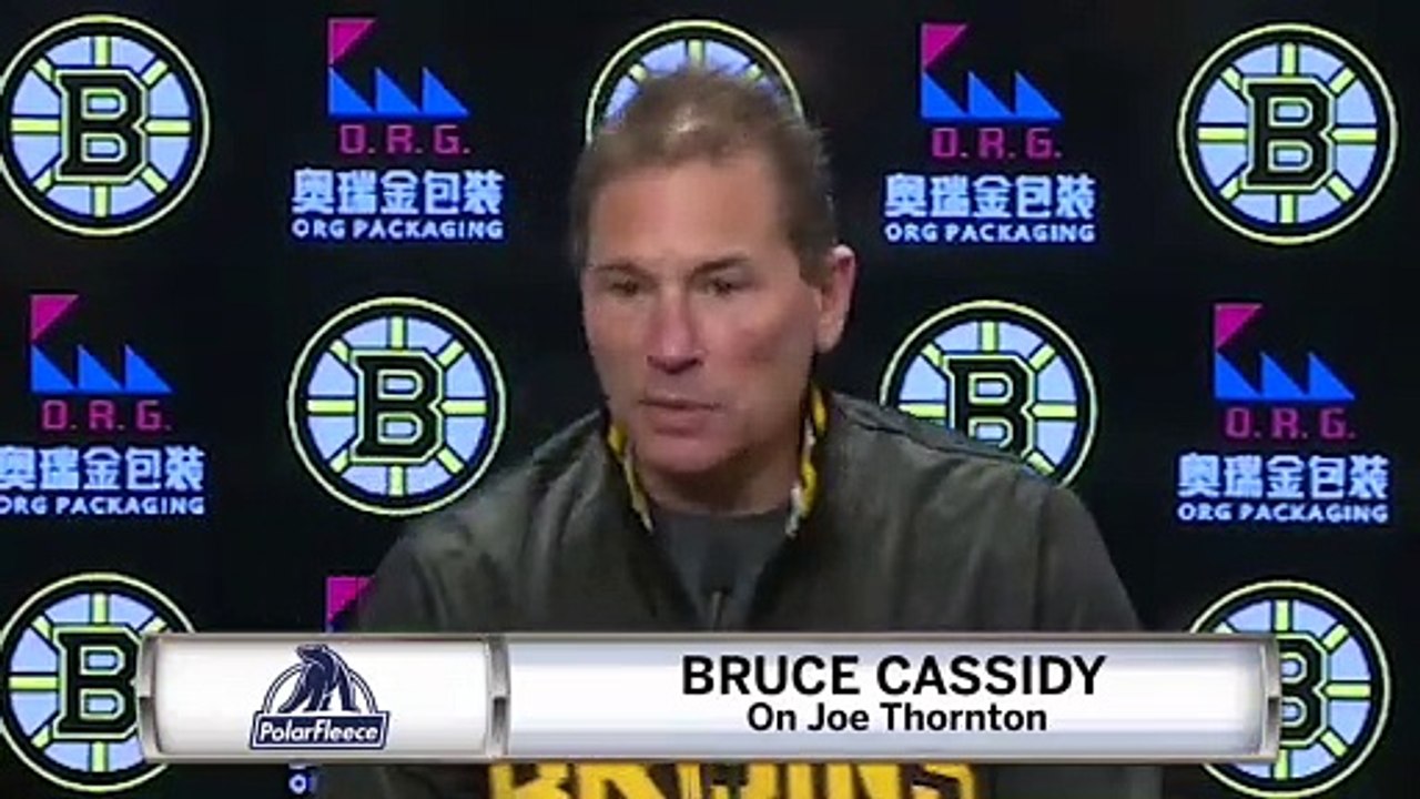 Polarfleece Morning Skate: B’s Will Face NHL Vet Joe Thornton