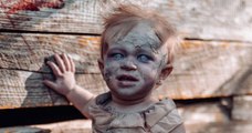 Une maman transforme sa fille en zombie pour un photoshoot d'horreur vraiment dément