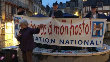 Rassemblement à l’occasion du vote du budget de la sécurité sociale 2020
