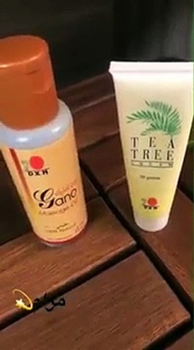 زيت جانو + كريم شجرة الشاي من شركة DXN الماليزية