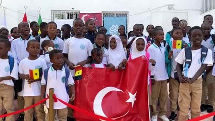 Senegalli öğrencilerden Türkiye'ye Cumhuriyet Bayramı mesajı