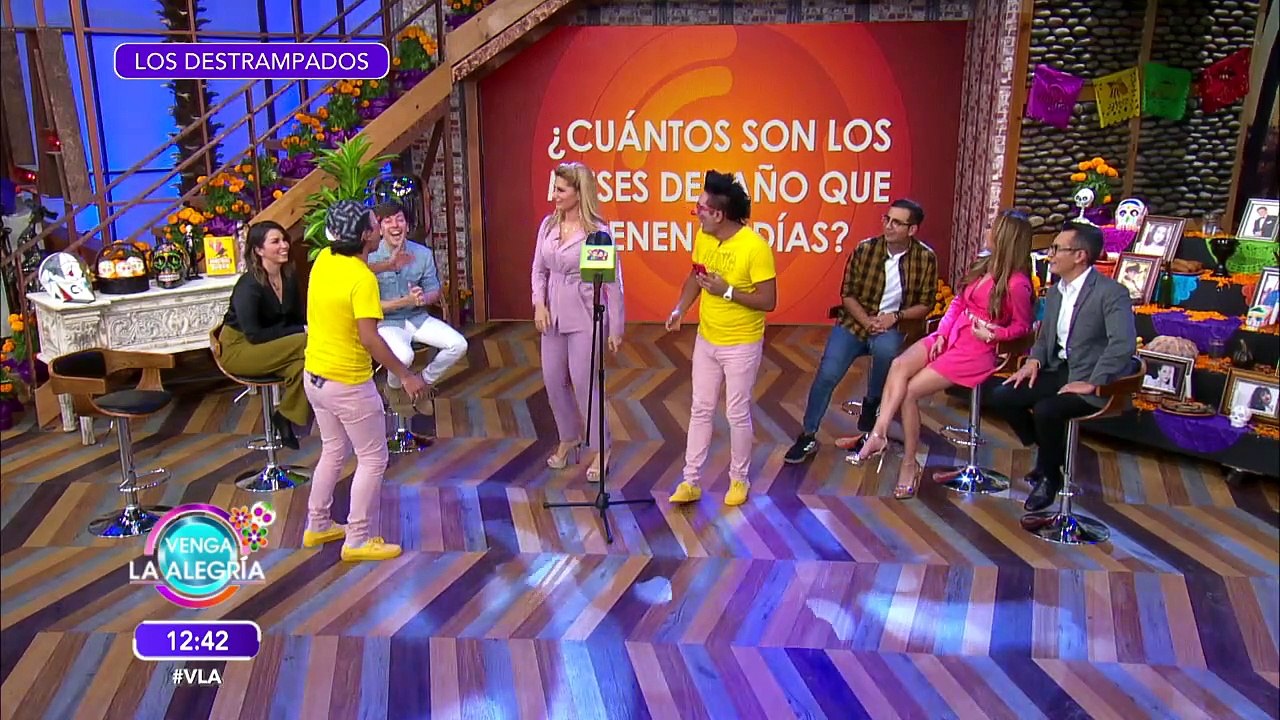 ¡Los Destrampados llegaron con sus preguntas capciosas! | Venga La Alegría