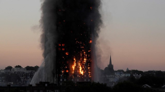 Grenfell fire inquiry: Criticism over London Fire Brigade response