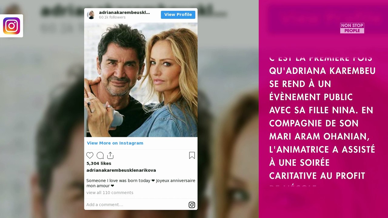 Adriana Karembeu maman : sa première apparition publique avec sa fille Nina