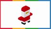 Juegos LEGO fácil para niños - cómo hacer a Santa Claus con bloques LEGO - By CARA BIN BON BAND