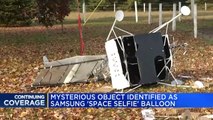 Ils se retrouvent avec un satellite de Samsung dans leur jardin