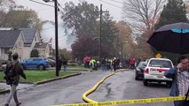 Plane crash in New Jersey sets several homes ablaze
