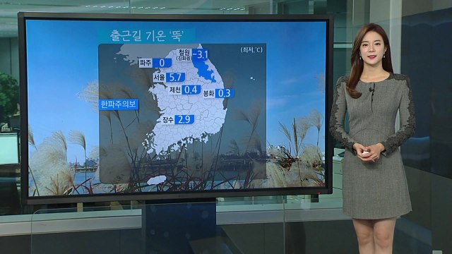 [날씨] 출근길 쌀쌀, 공기 깨끗...큰 일교차 / YTN