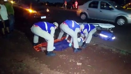 Homem é agredido e sofre lesões na cabeça na Avenida Piquiri; Siate foi mobilizado