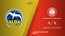 ALBA Berlin - AX Armani Exchange Milan Highlights | Turkish Airlines EuroLeague, RS Round 5