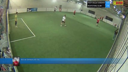 But de Germain (10-14) - FOOT SALLE COMDATA Vs NCA FUTSAL CLUB - 28/10/19 21:00 - LIGUE 3
