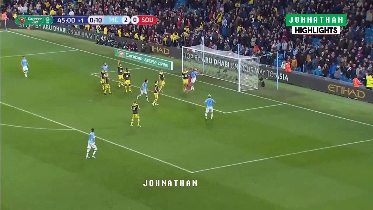 Manchester City vs Southampton 3 - 1 Összefoglaló Highlights Melhores Momentos 2019 HD