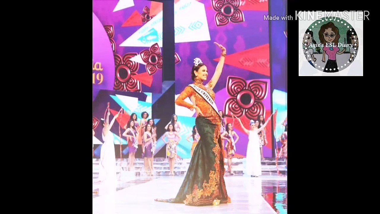Miss Universe 2018 Catriona Gray In Indonesian Fashion