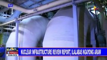 Nuclear infrastructure review report, ilalabas ngayong araw