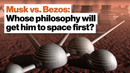 Musk vs. Bezos: Whose philosophy will get him to space first?