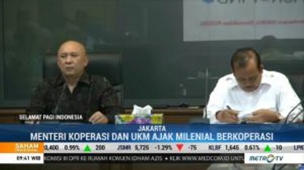 Menkop dan UKM Minta Koperasi Gandeng Milenial