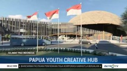 Jokowi Meresmikan Pembangunan Papua Youth Creative Hub
