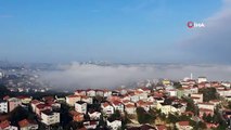 İstanbul'dan kartpostallık sis manzaraları