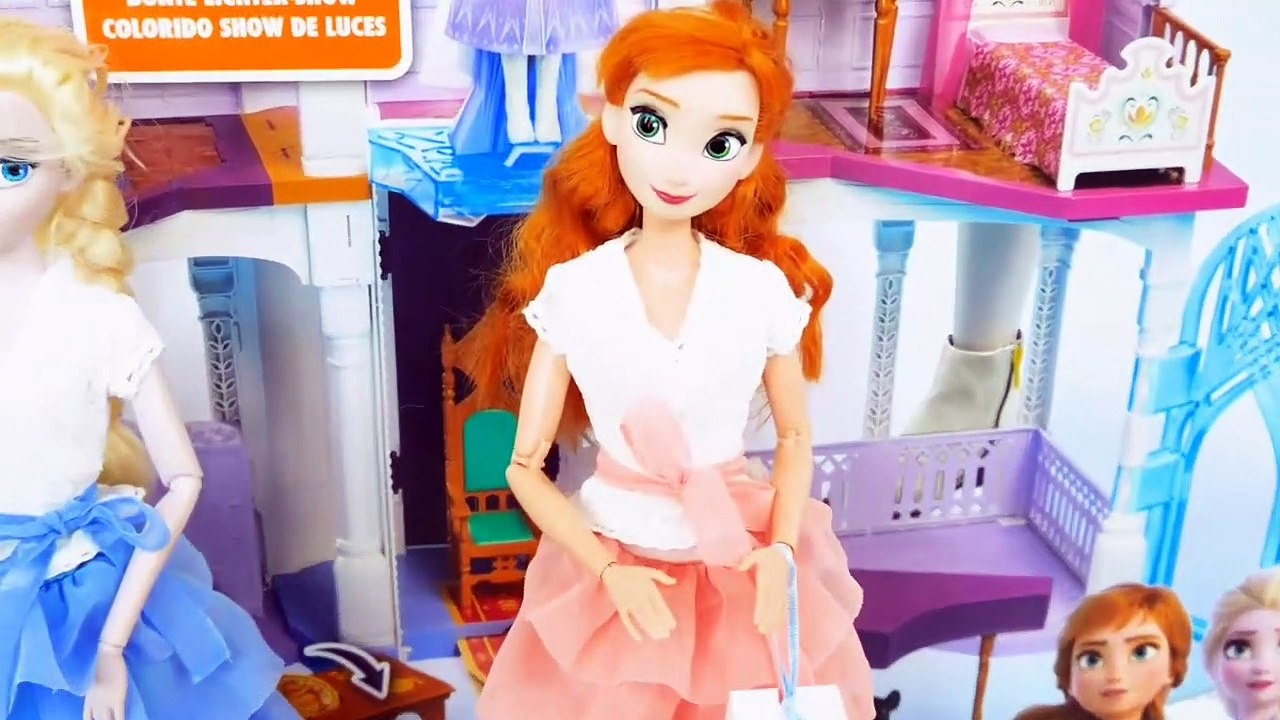 Frozen 2 Ultimate Arendelle Castle for Elsa and Anna Castelo Puppenhaus Château Kastil بيت الدمية