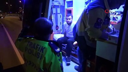 20 takla atan aracın içinden burnu kanamadan çıkan araç sahibi: Araba pert oldu, babamı çağırmayın