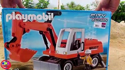 Excavator _ Dump Truck Construction Toy Vehicles for Kids