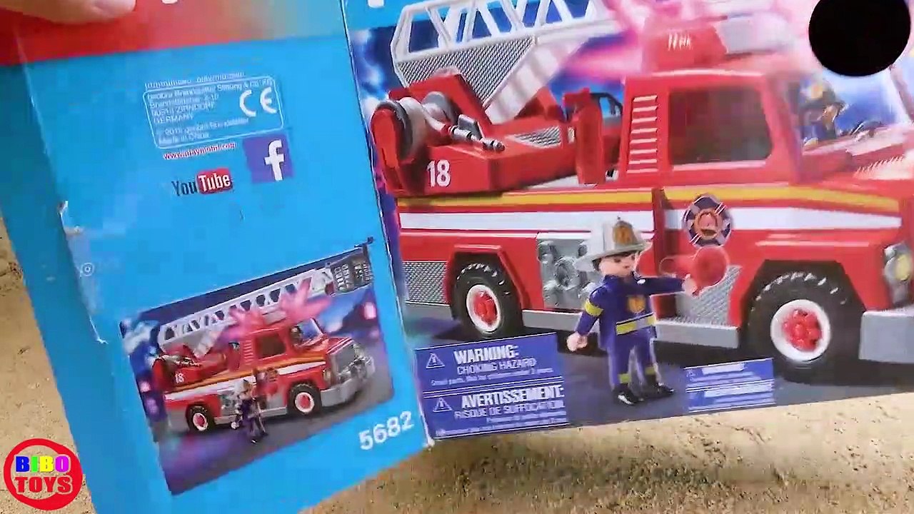 b toys fire truck