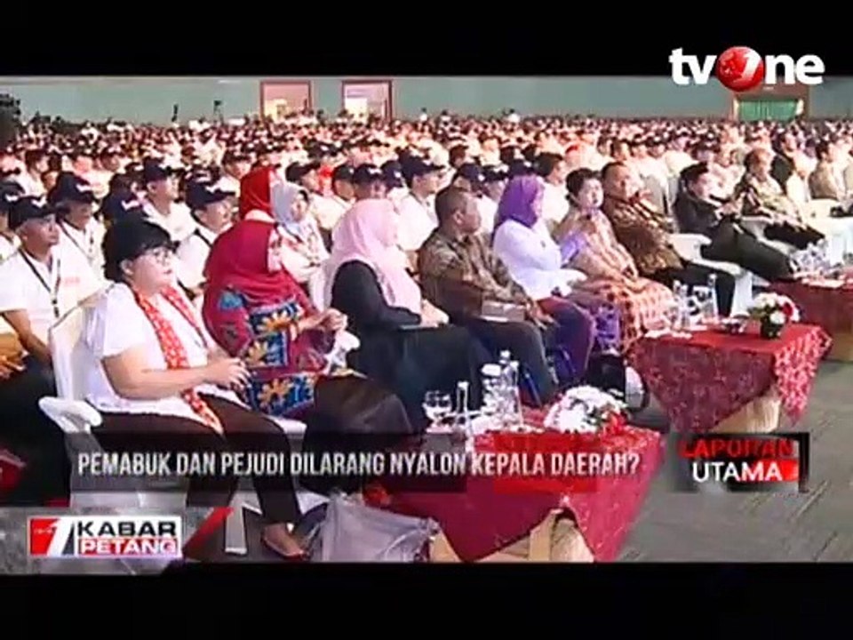 Pemabuk dan Penjudi Dilarang Nyalon Kepala Daerah