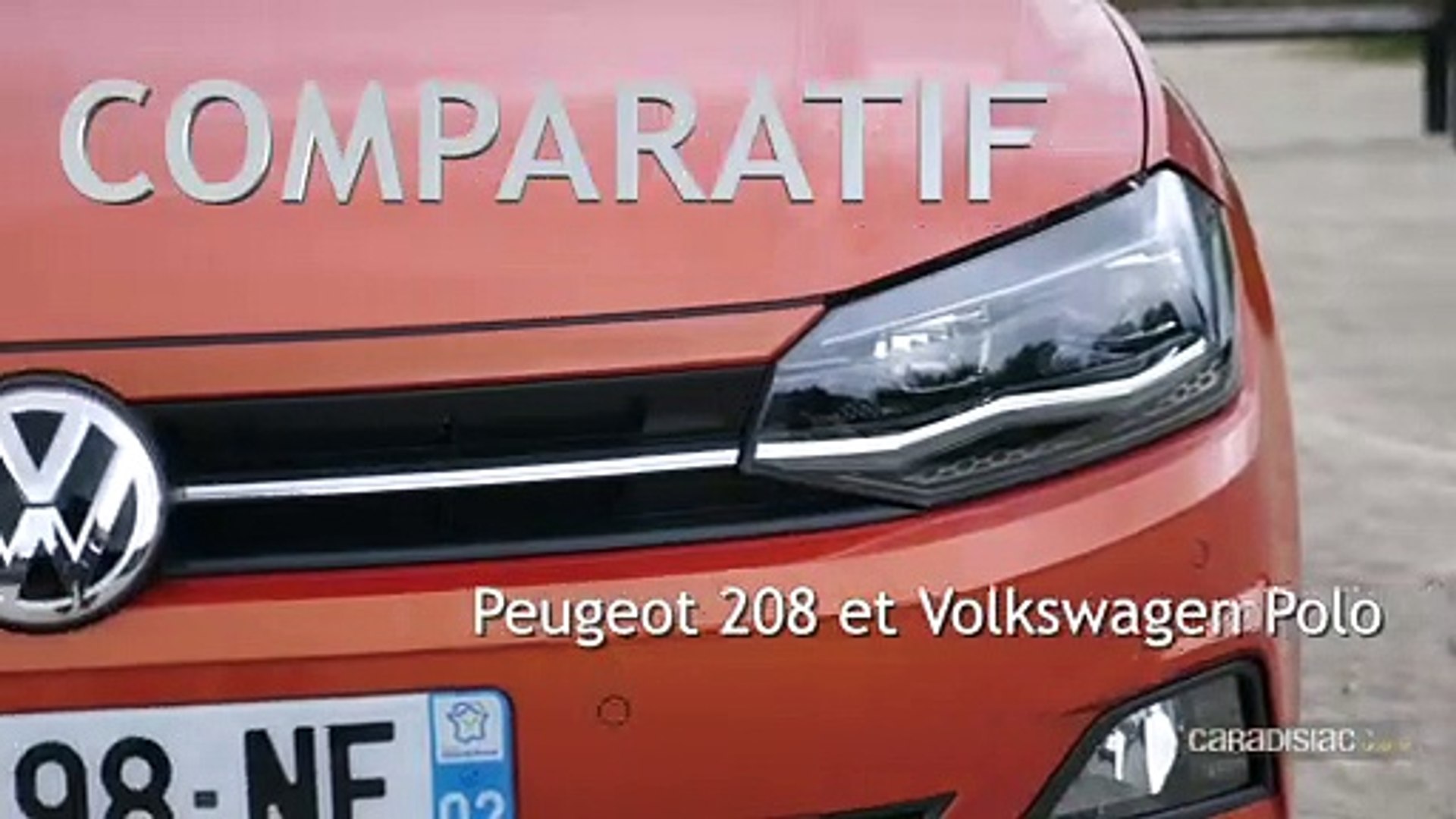 Comparatif - Peugeot 208 vs Volkswagen Polo - Vidéo Dailymotion