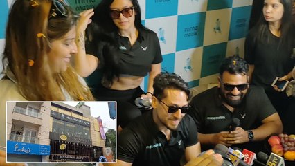 टाइगर श्रॉफ ने बरेली में अपनी बहन कृष्णा के जिम का किया उद्घाटन