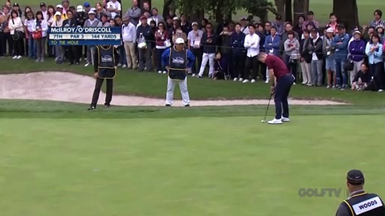 Brian O'Driscoll shows his golf is as good as his rugby